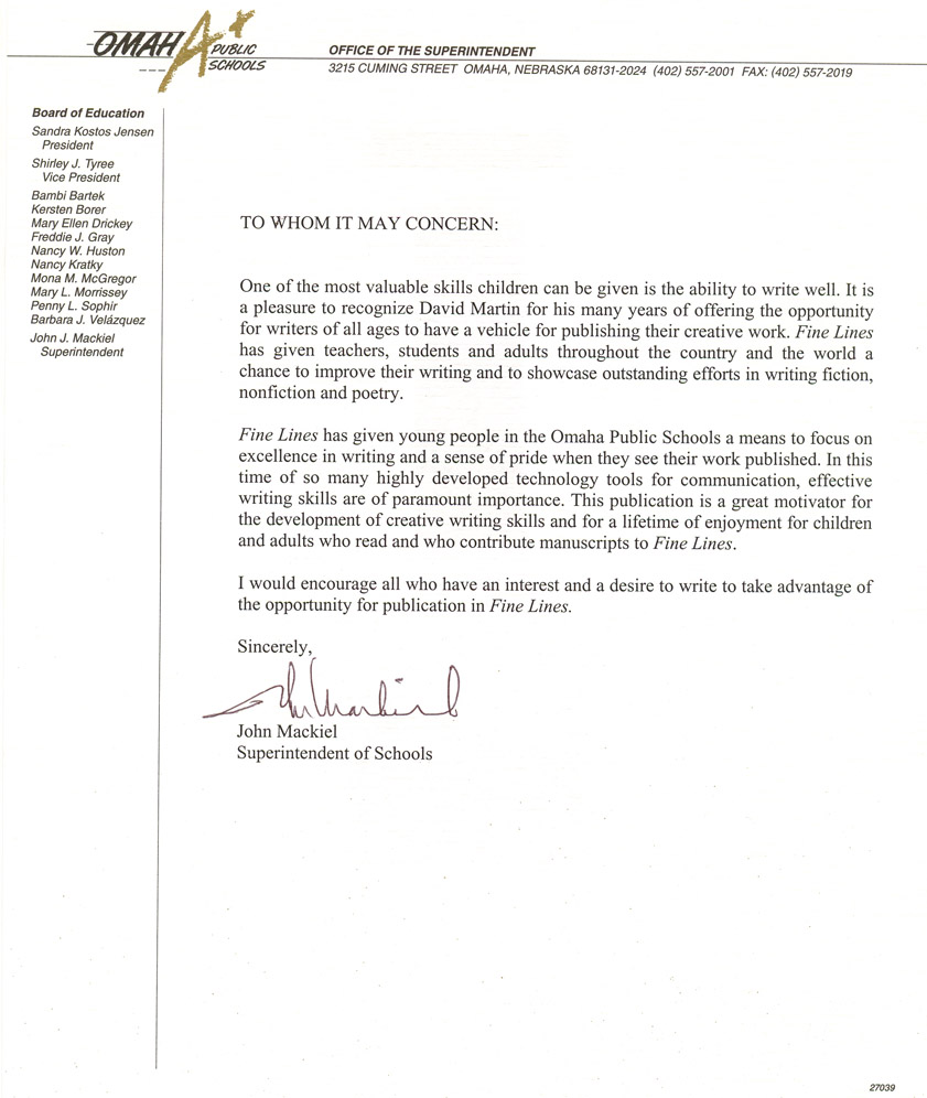Mackiel John letter Oct2010